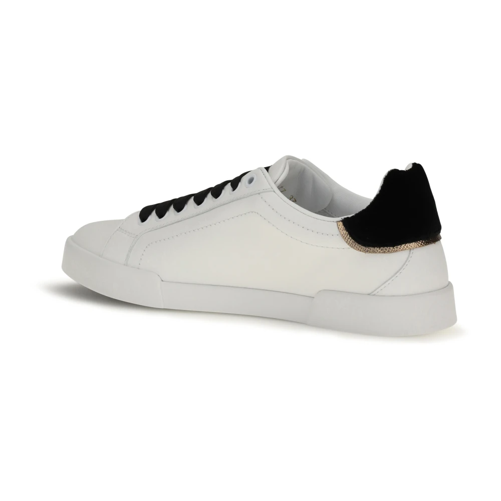 Dolce & Gabbana Leren sneakers met logo