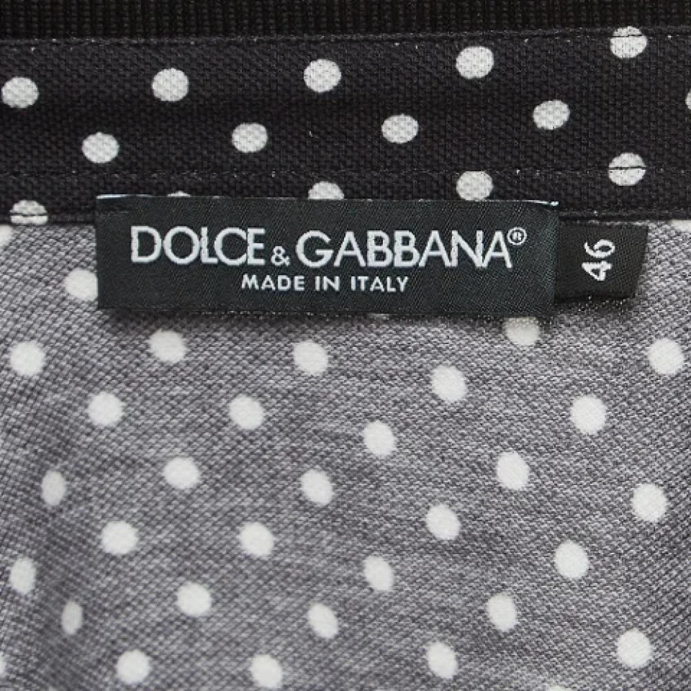 Dolce & Gabbana Pre-owned Fabric tops Black Heren