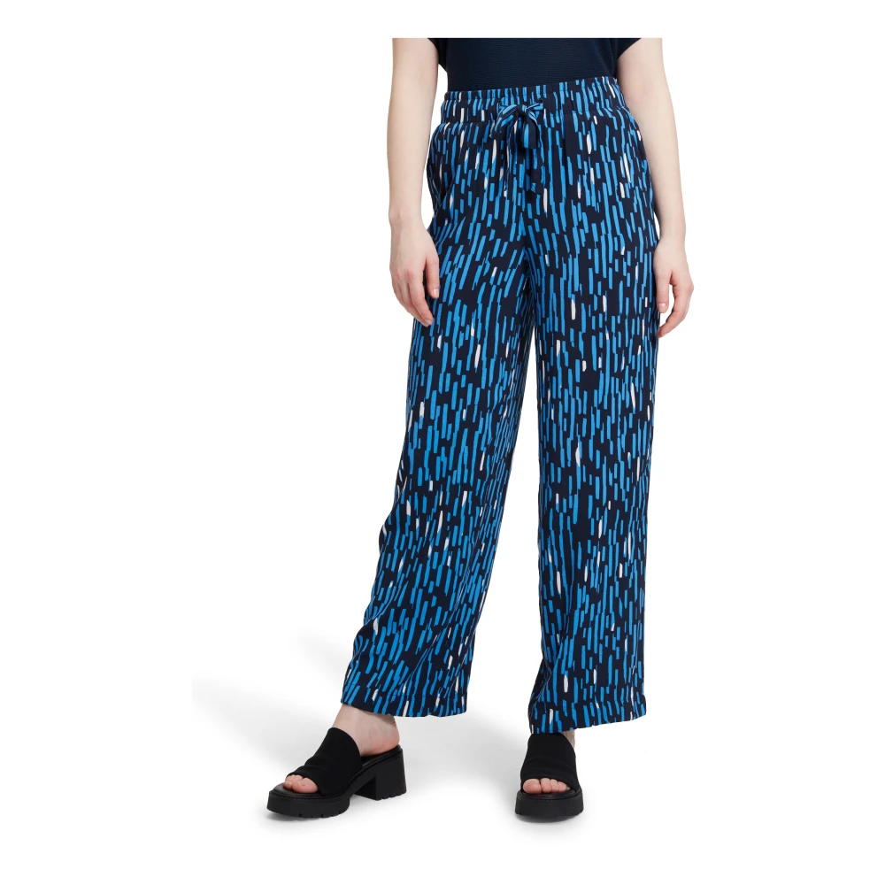 Betty & Co Trousers Blue Dames