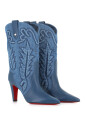 blauwe-denim-geborduurde-cuban-heel-laarzen