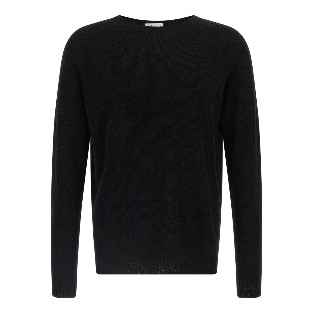Ma'ry'ya Homme Noir - Knitwear > Round-Neck Knitwear