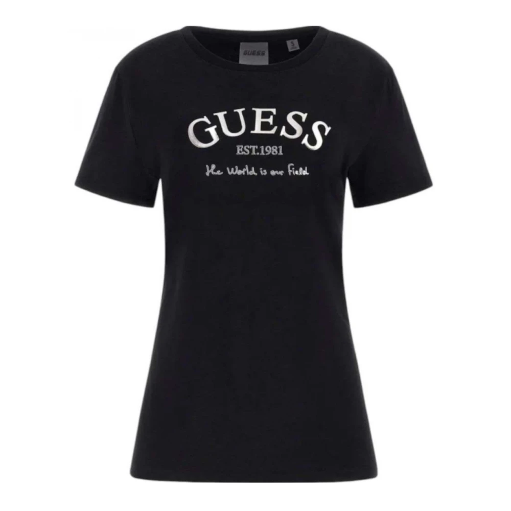 Guess - Tops > T-Shirts - Black - Guess - Modalova
