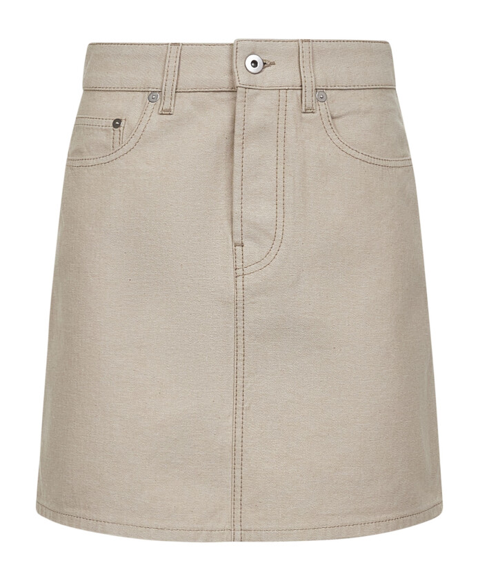 jupe-beige-avec-equestrian-knight-design