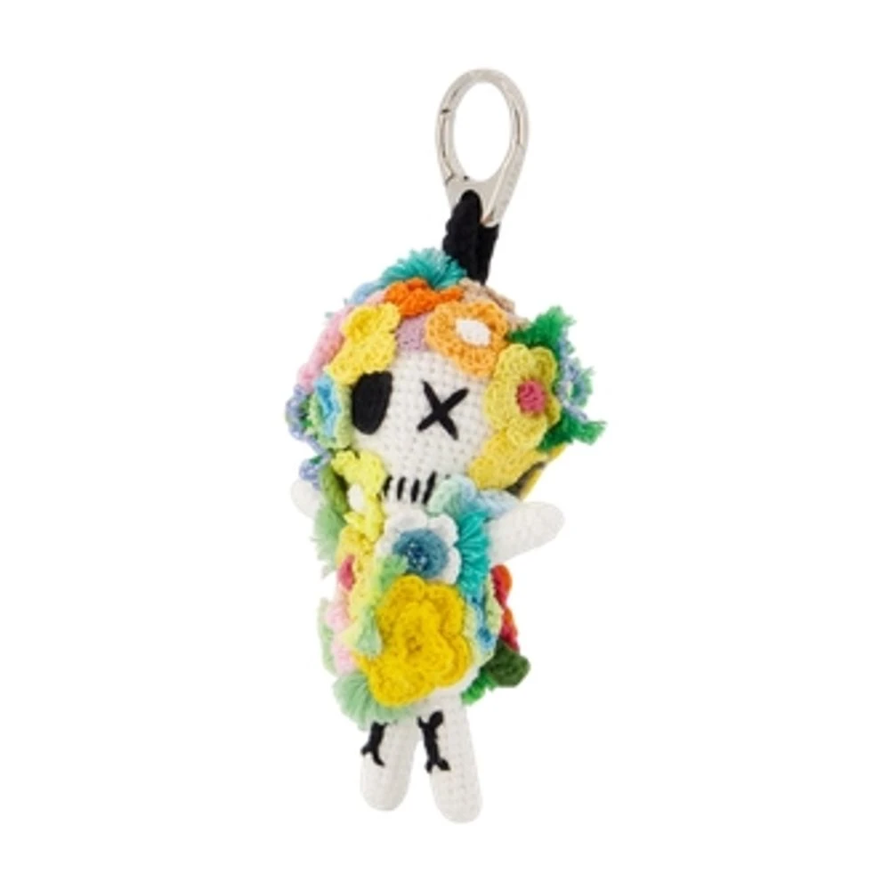 Alexander Mcqueen Multicolor Bag Accessories, Female, One Size, The Doll Rose Charm