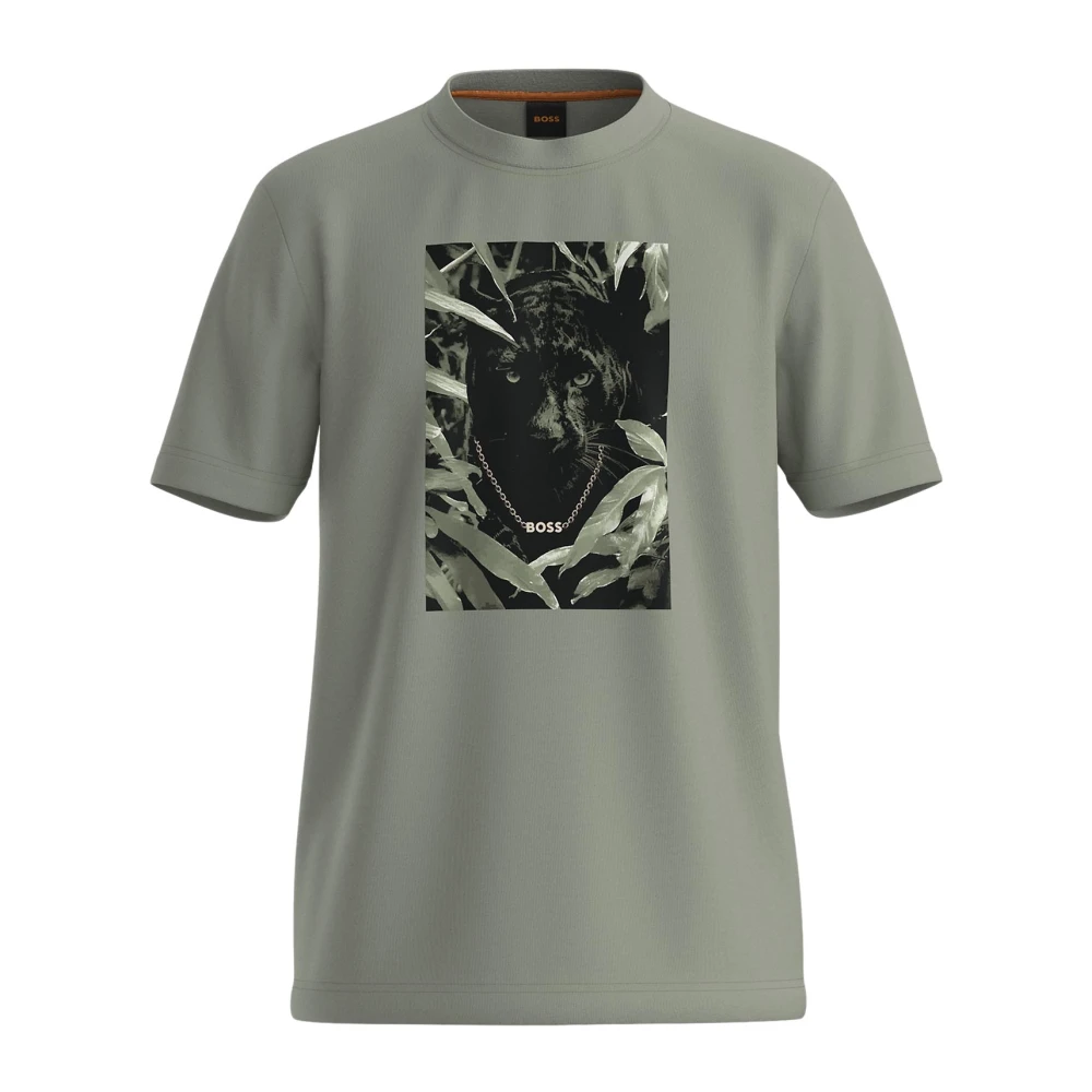 Hugo - Tops > T-Shirts - Green - Hugo - Modalova