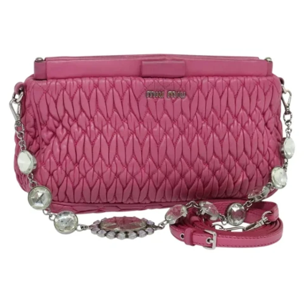 Pre-owned > Pre-owned Bags > Pre-owned Handbags - - Miu Miu Pre-owned - Modalova