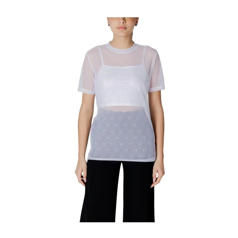 Armani Exchange Mujer Blanco Camisetas, Talla: Xs