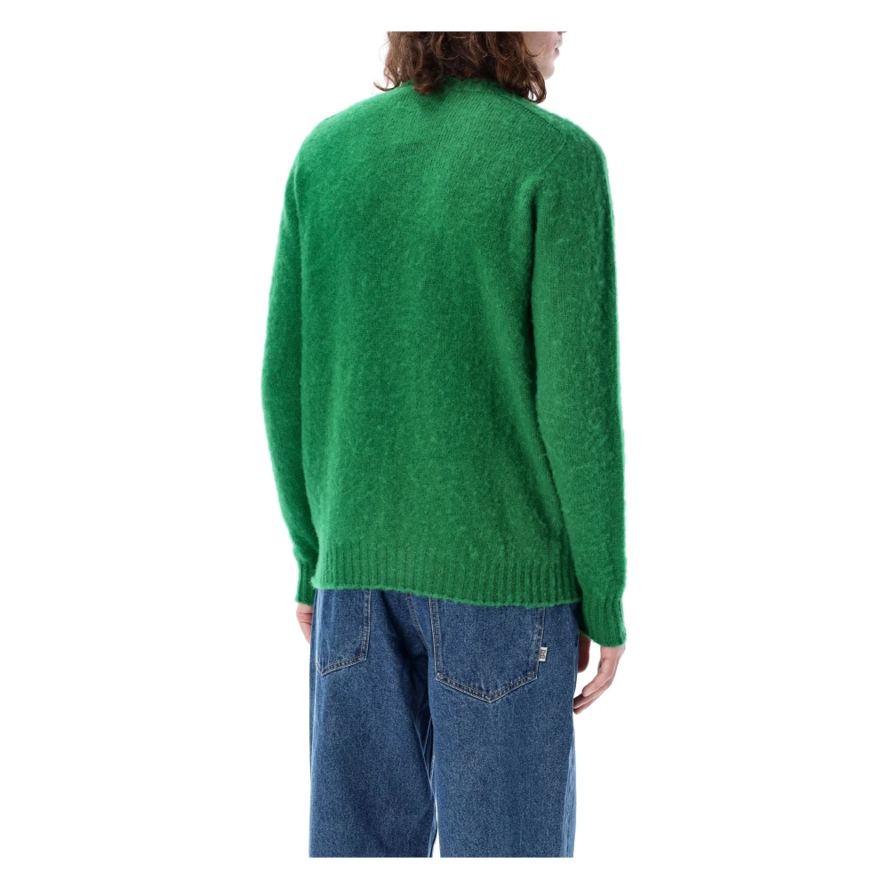 Howlin' Groene Ster Gebreide Trui Shaggy Bear Sweater Green Heren