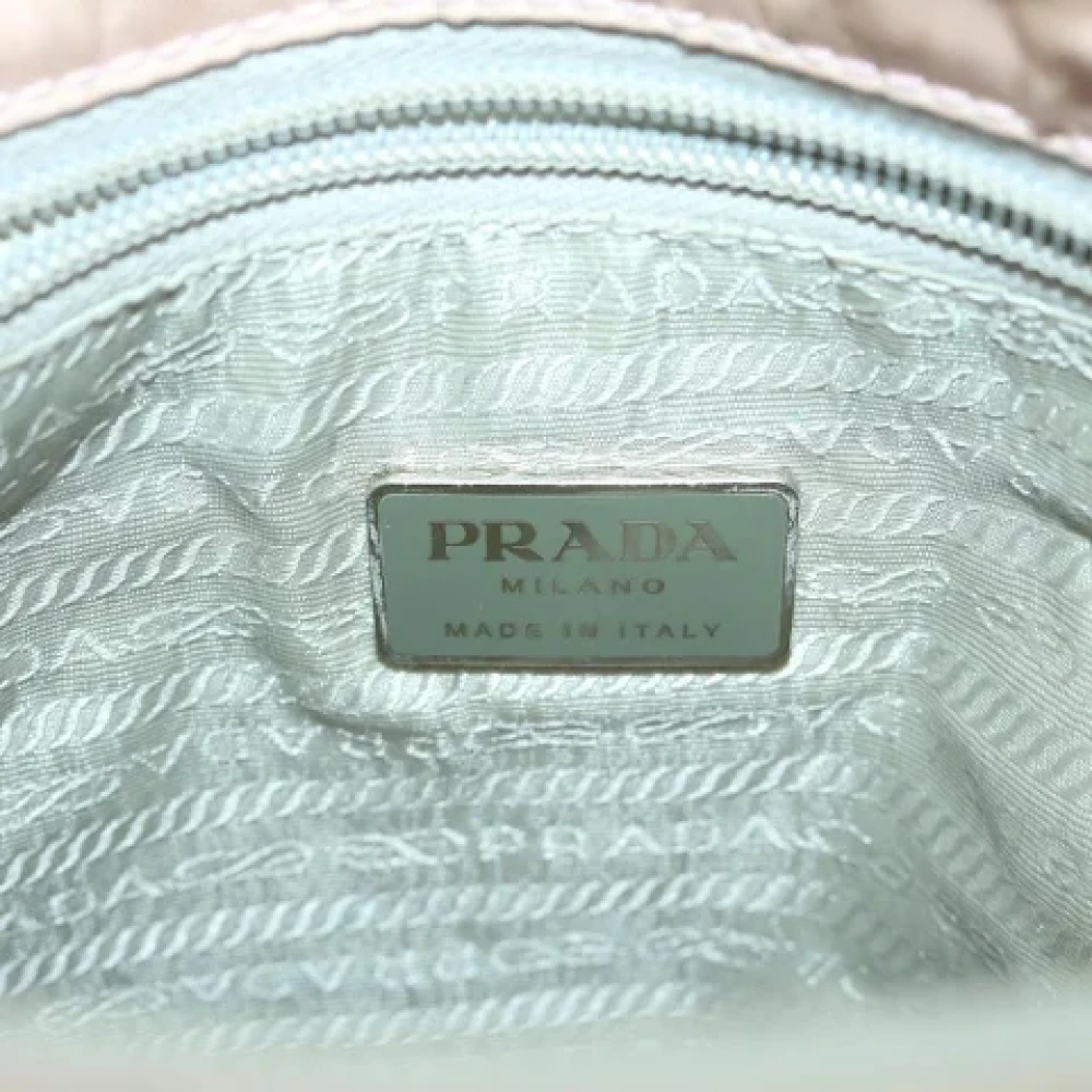 Prada Vintage Pre-owned Fabric prada-bags Pink Dames