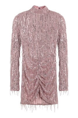 sequin-fringe-mini-dress-pink