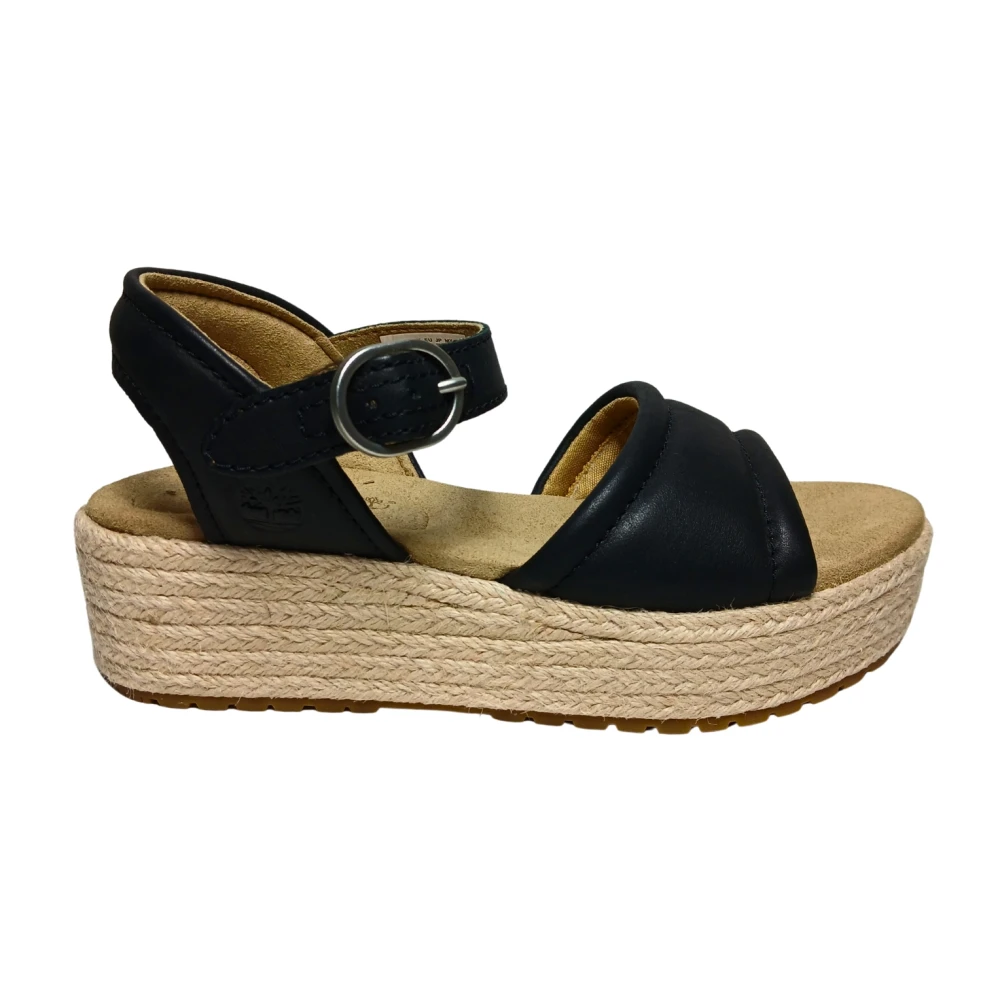 Timberland Women's Black Wedges, 8 Uk, Wedge Sandal