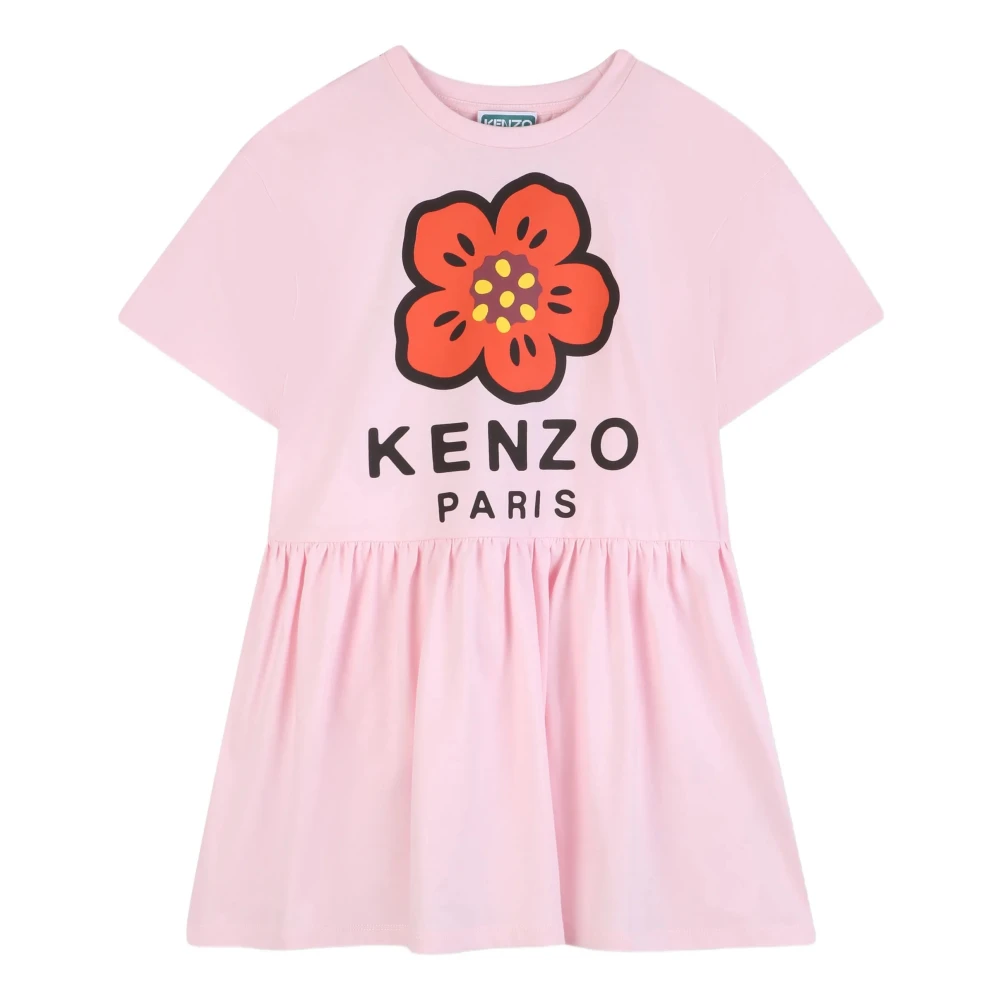 Kenzo Women's Pink Boke Flower Dress