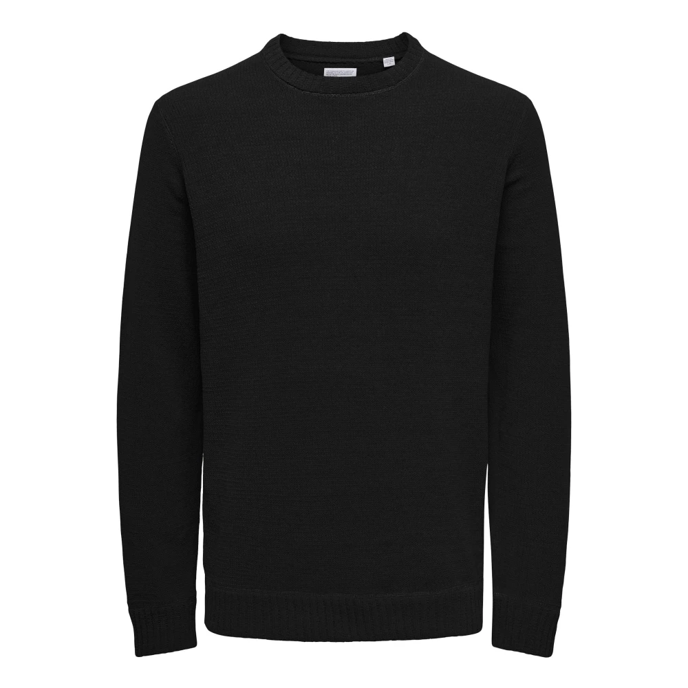 Only & Sons Gebreide pullover met ronde hals model 'SETHAN'