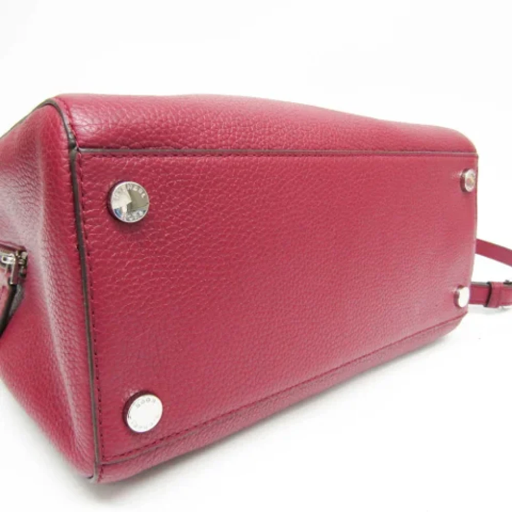 Michael Kors Pre-owned Leather handbags Red Dames