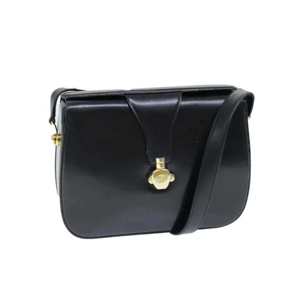 Bally Pre-owned Leather shoulder-bags Black Dames