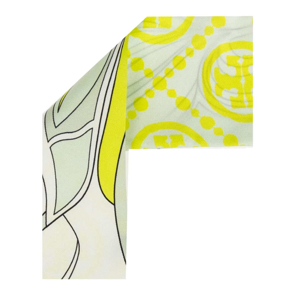 TORY BURCH Zijden sjaal Multicolor Dames