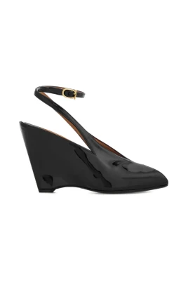 Peep Toe Wedge Sandal