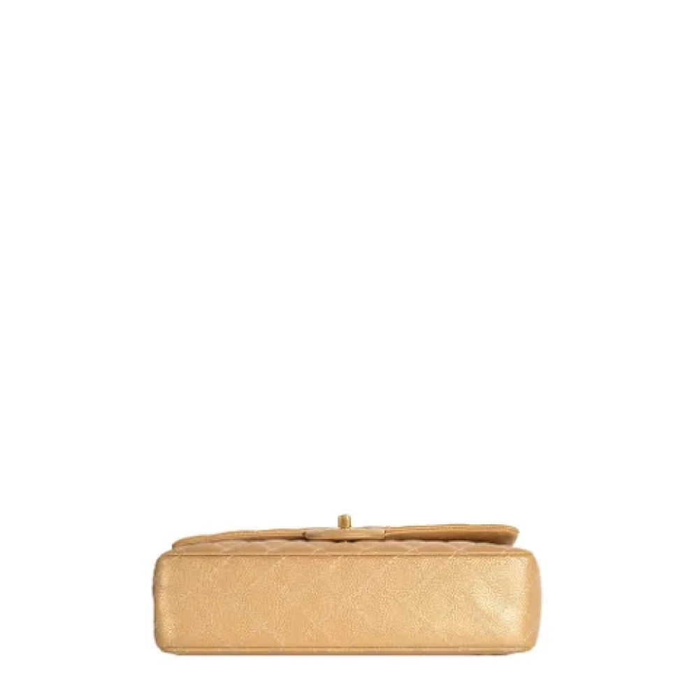 Chanel Vintage Pre-owned Leather chanel-bags Yellow Dames