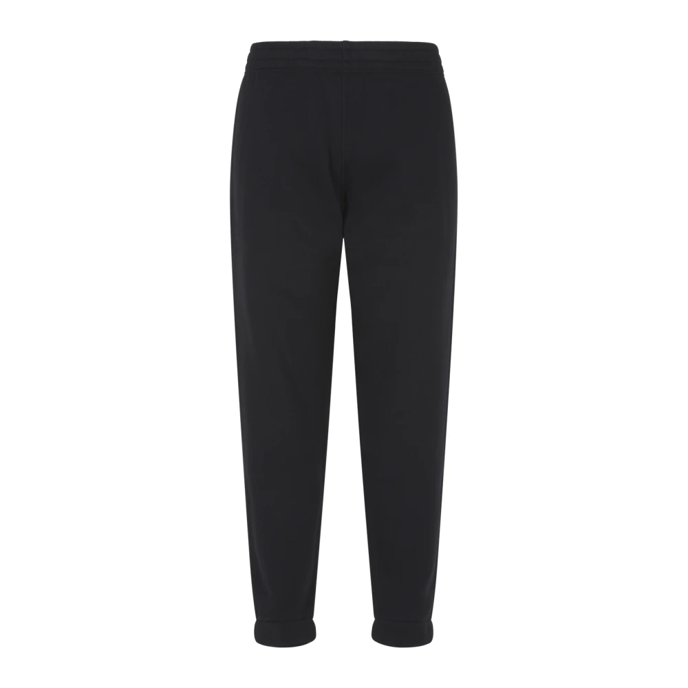 Maison Kitsuné Zwarte Comfort Joggingbroek Black Heren