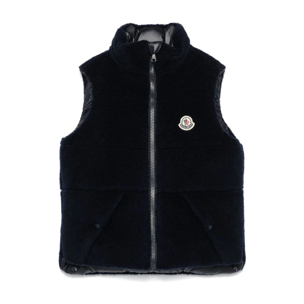 Moncler Barn Colbricon Vest i Fantastisk Nyans Blue, Pojke