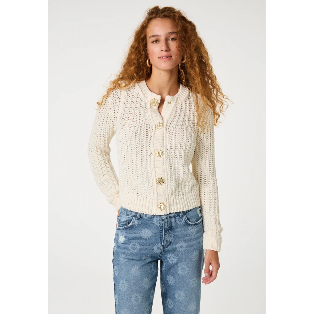 Fabienne Chapot Sun Cardigan Beige Dames
