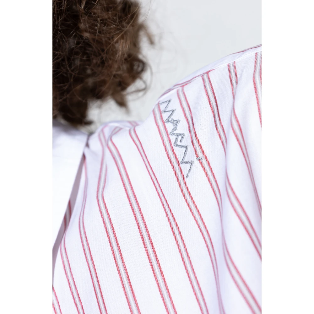 Marni Gestreept shirt Pink Dames