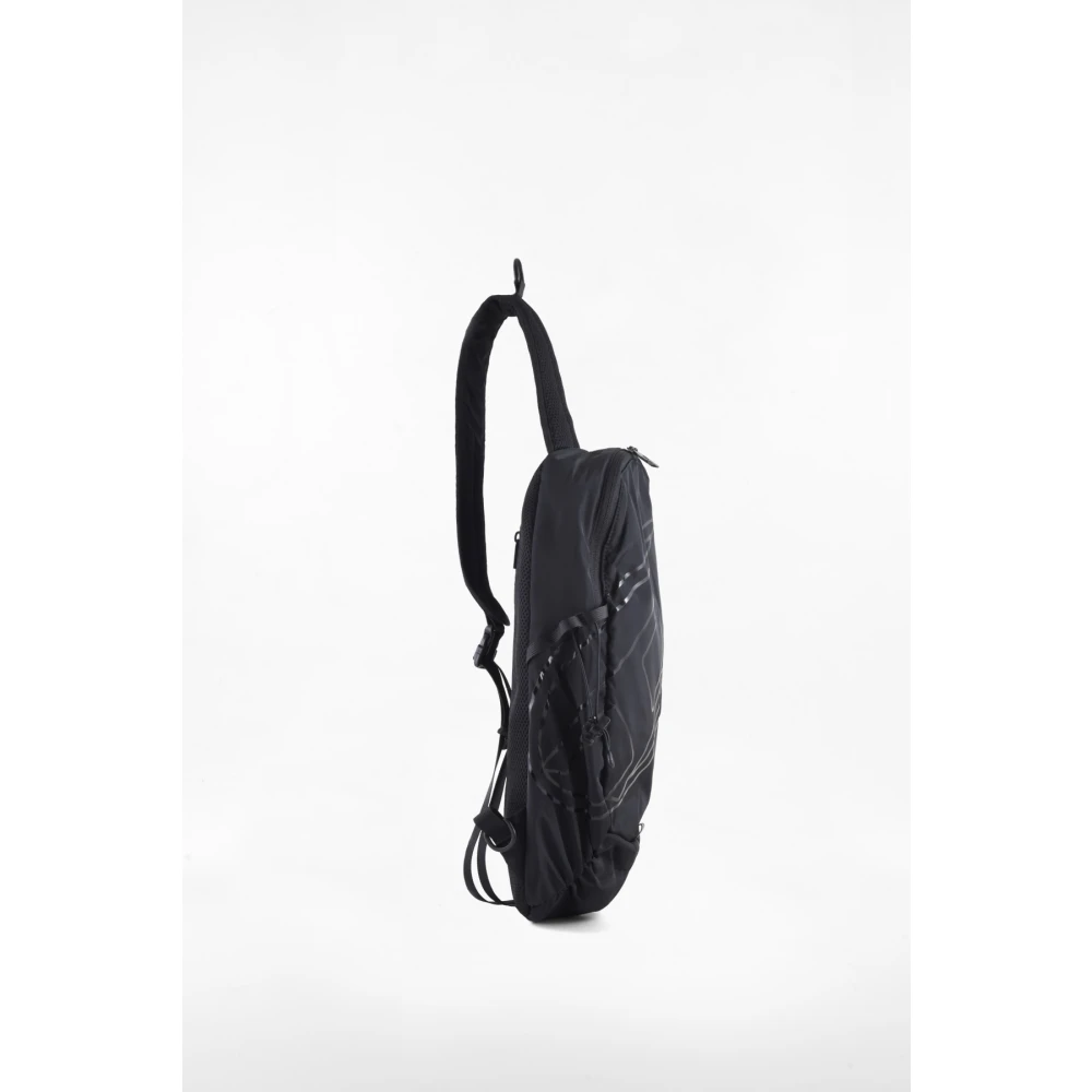 Diesel Stijlvolle Polyester Tassen Black Heren