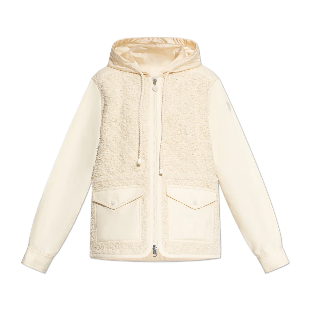 Moncler , Damen, Jacken, Beige, Xl