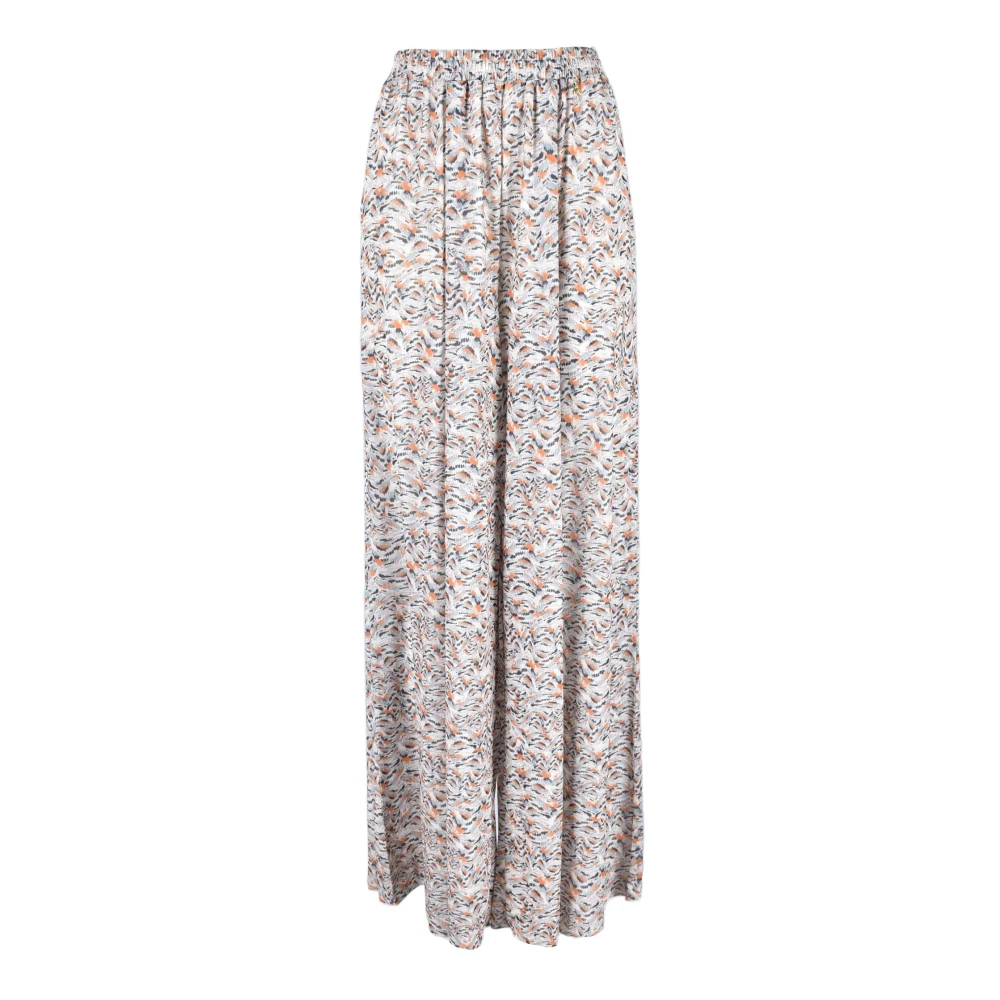 PATRIZIA PEPE Elegante Stretch Broek Gray Dames