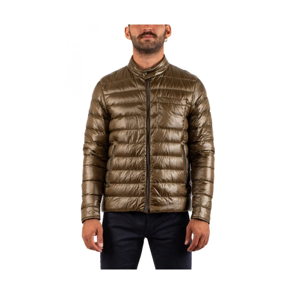 Herno Men's Green Down Jackets, 2XL, Blouson Jacket