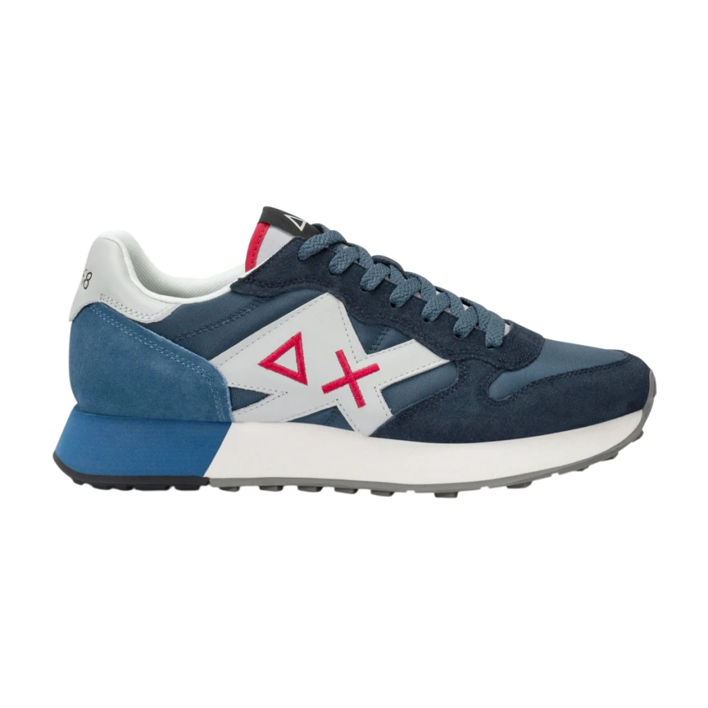 Sun68 Blue Jaki 2.0 Solid - Male - Sneakers - 8 Uk - Shoes