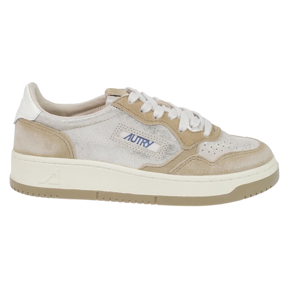 Autry , Sneakers, Female, Beige, 6 Uk, Medalist Low