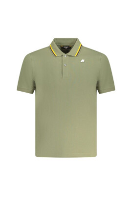 polo-en-coton-vert-avec-logo
