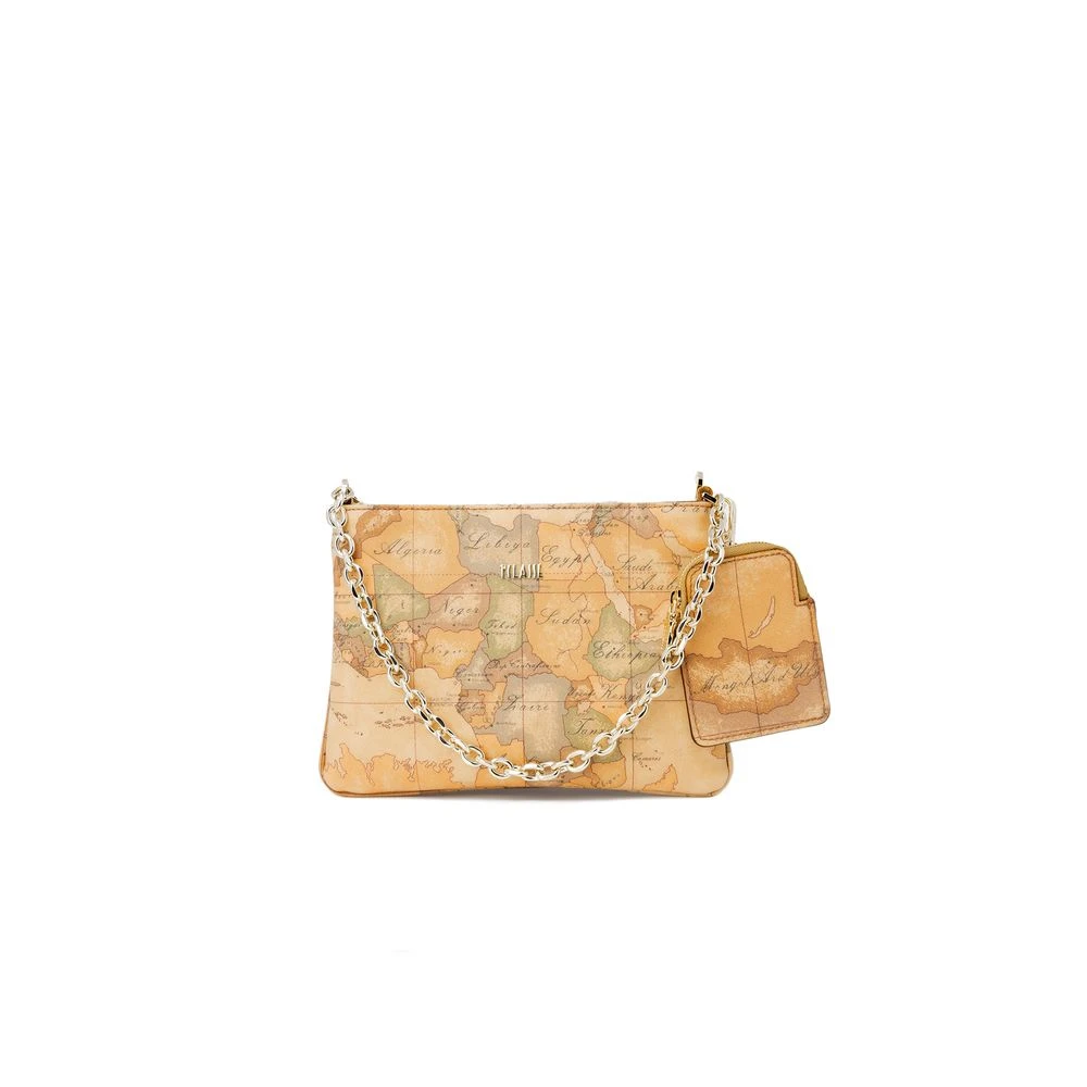 Alviero Martini 1a Classe Beige Leren Handtas Herfst Winter Collectie Beige Dames
