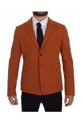 elegant-orange-casual-blazer