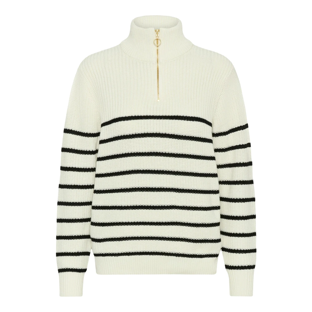VAN GRAAF Kaffe Damen Weiß Strickpullover Kalioa Baumwolle Xxl - Bild 3