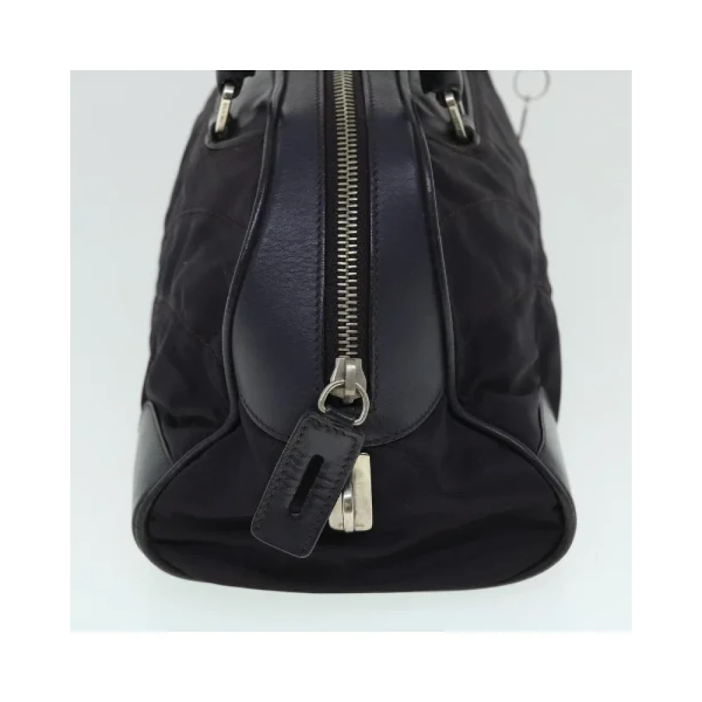 Prada Vintage Pre-owned Nylon prada-bags Black Dames