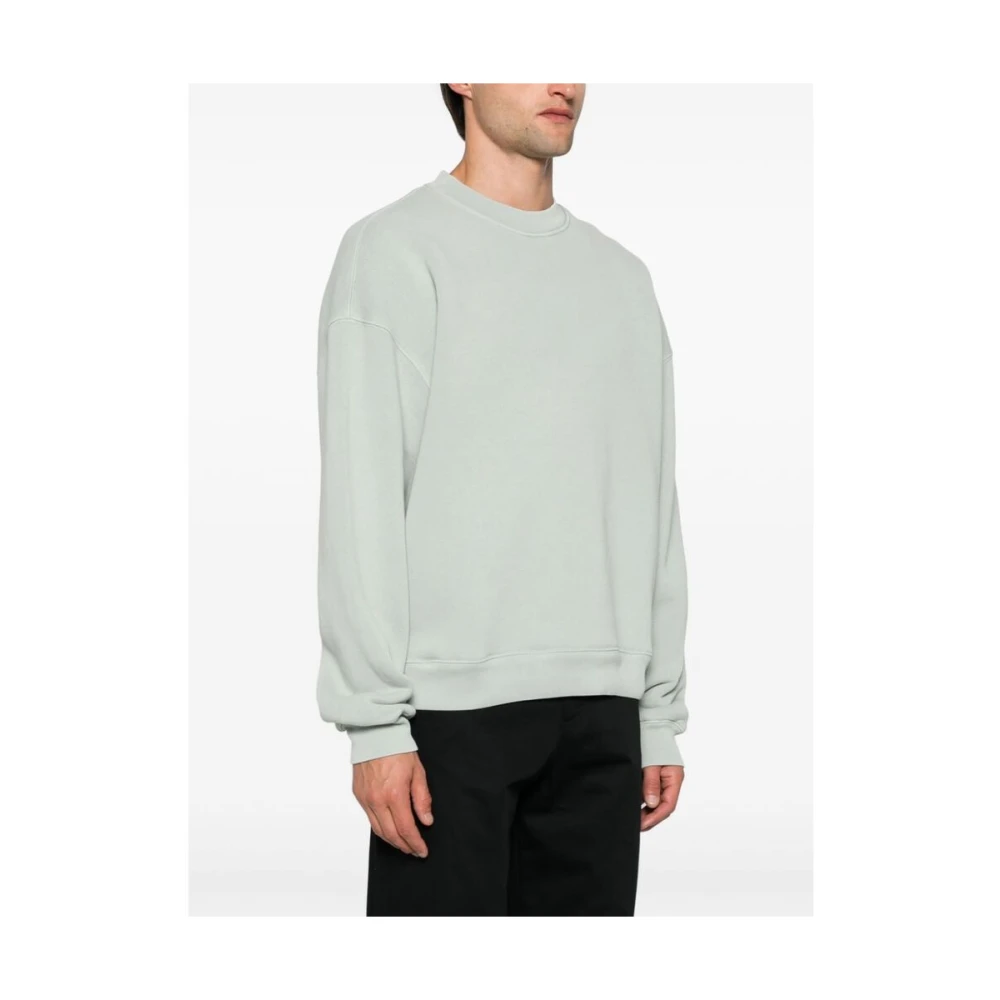 Axel Arigato Mintgroene Sweater met Ronde Hals Green Heren