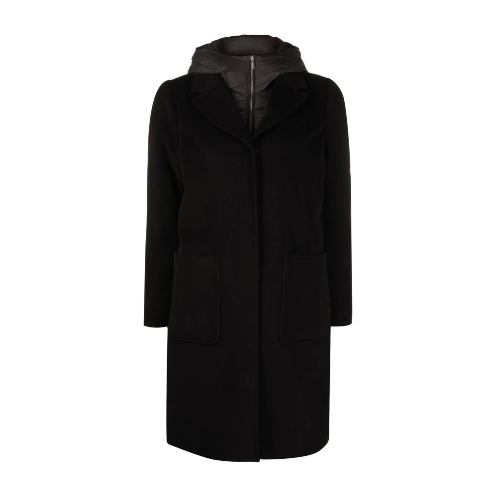 Woolrich Women's Black Puffer & Down Coat - Parkas - Xl - Coats