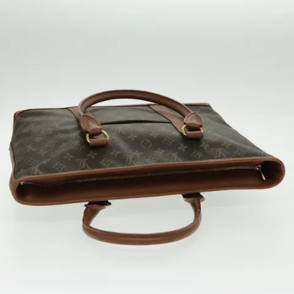 Louis Vuitton Vintage Pre-owned Canvas handbags Brown Dames