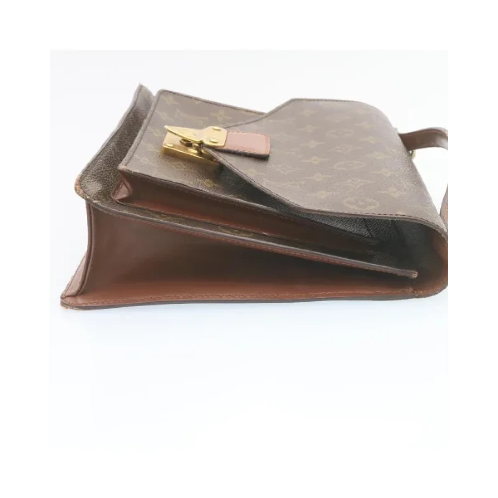 Louis Vuitton Vintage Pre-owned Canvas handbags Brown Dames