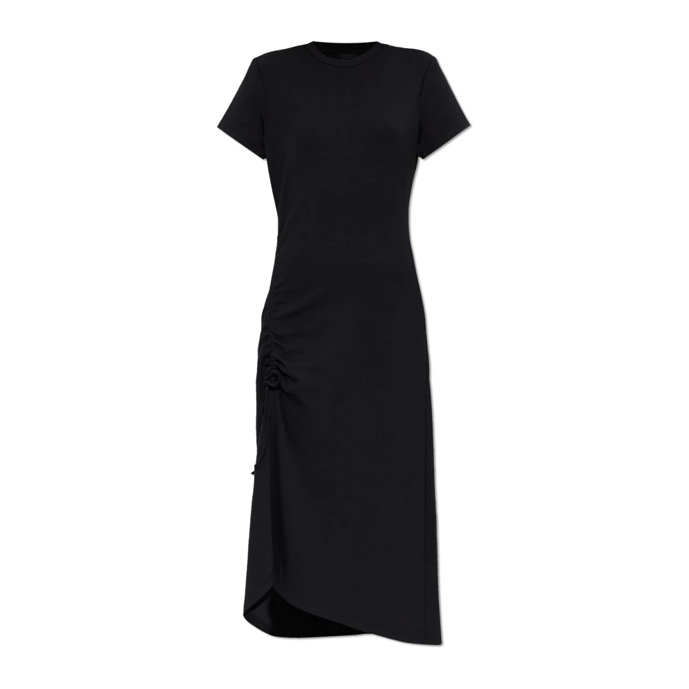 Allsaints Donna Nero Abito Mila