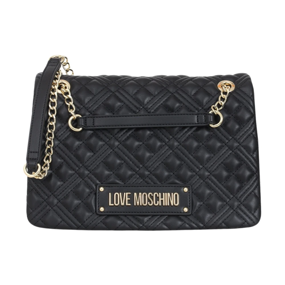 Love Moschino Crossbody bags Quilted Bag Schwarze Handtasche JC40 in zwart