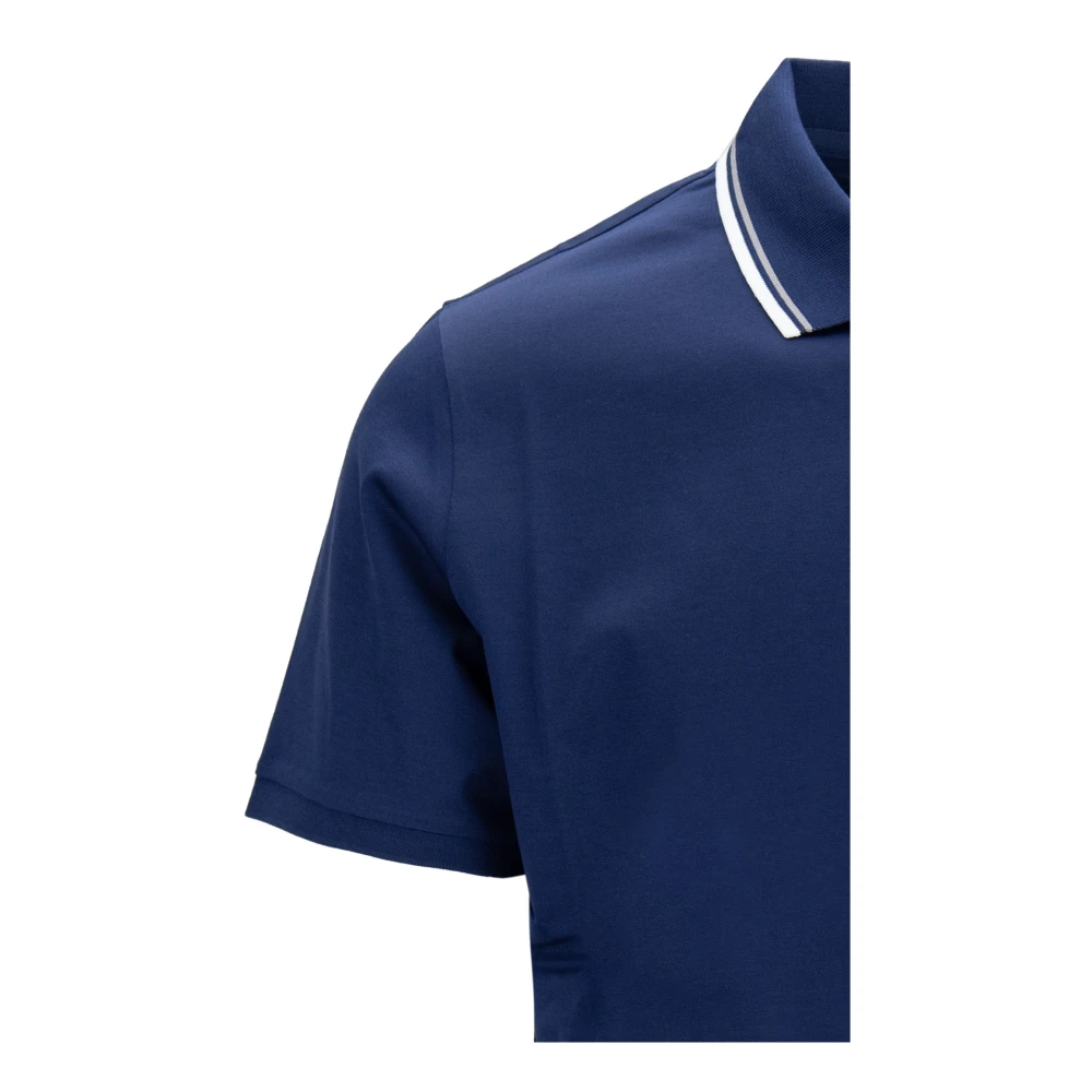 Herno Polo met Knopen Blue Heren