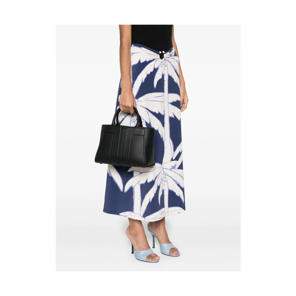 Elisabetta Franchi Zwarte Kliksluiting Handtas Black Dames