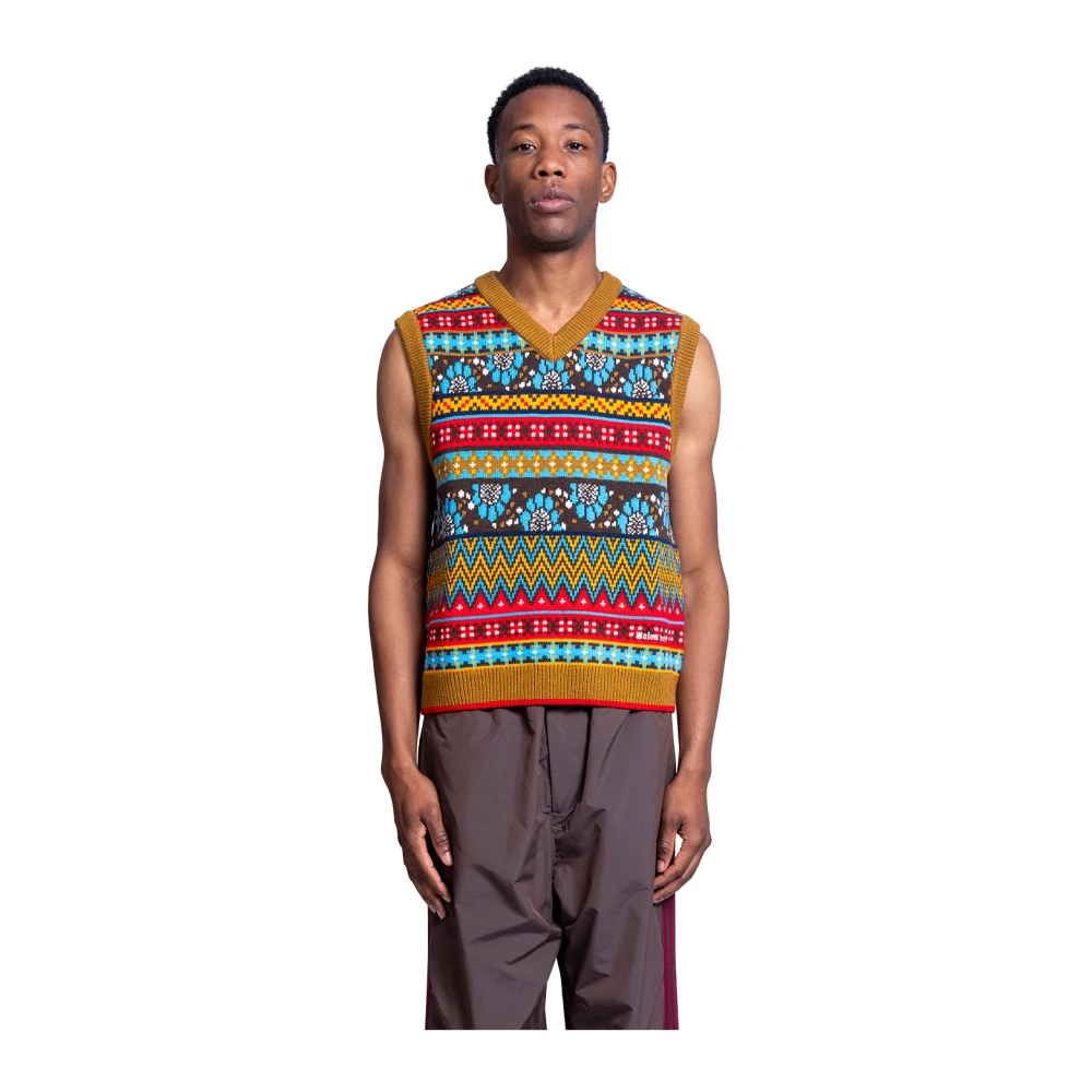 Adidas Gebreid Vest in Multikleur Multicolor Heren