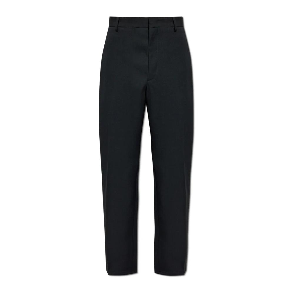 Jil Sander Uomo Nero Pantaloni, Xl, New,