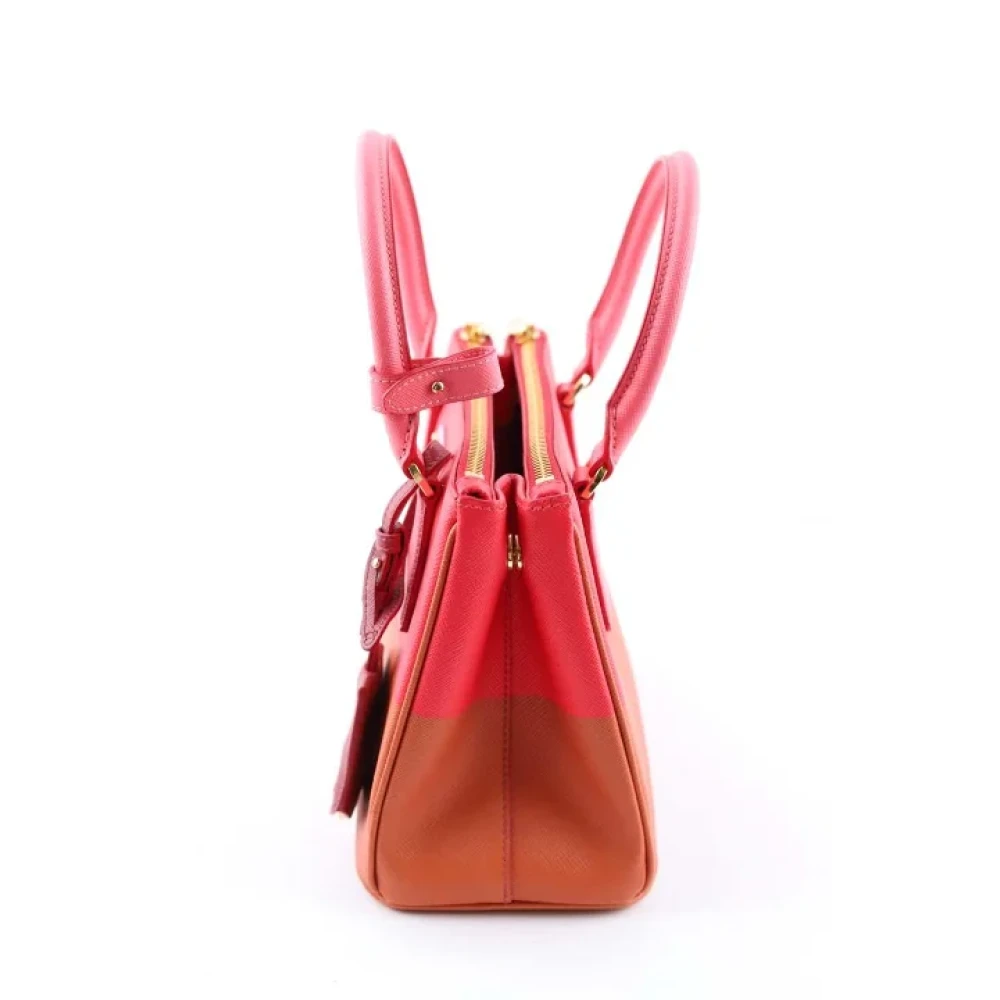 Prada Vintage Pre-owned Leather prada-bags Pink Dames