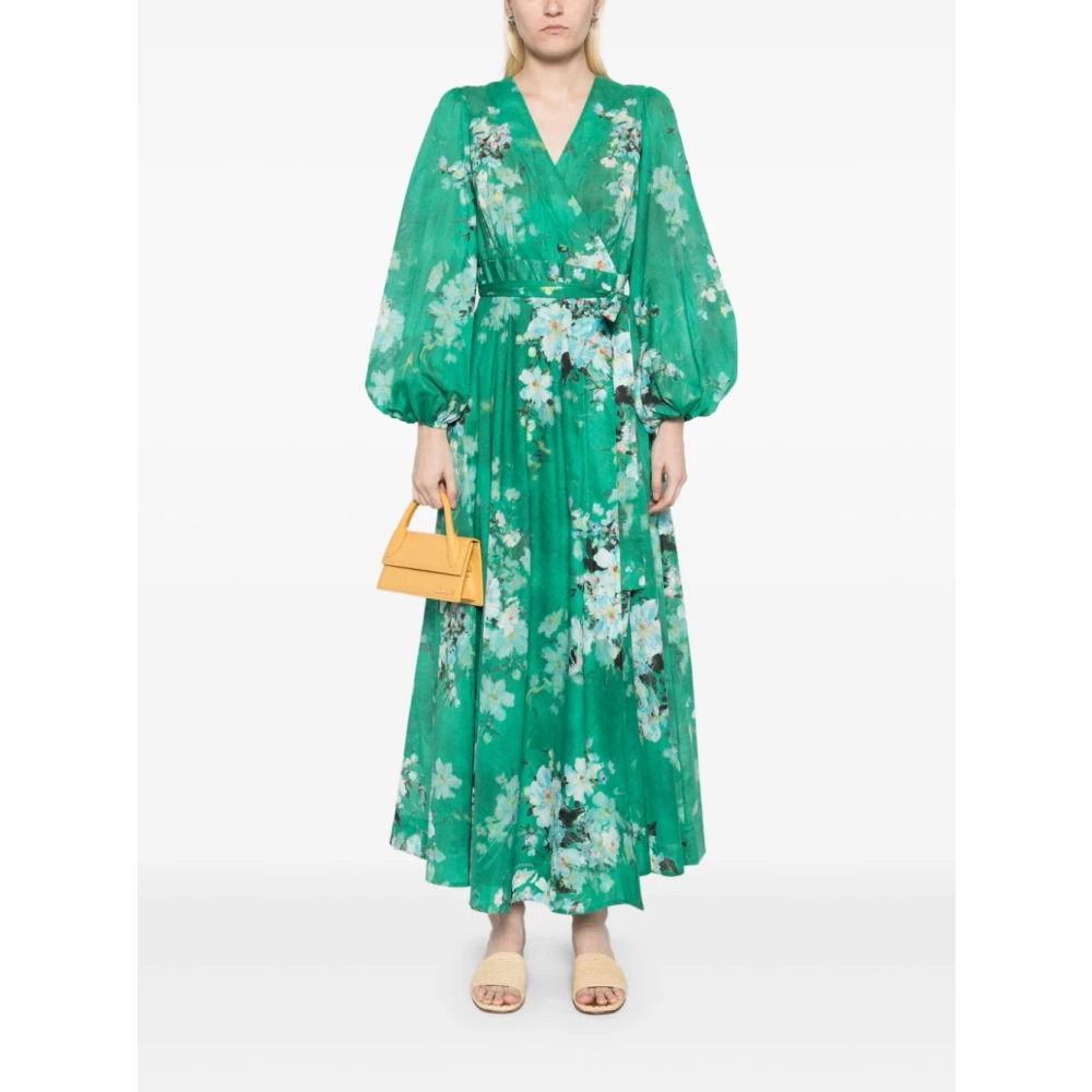 Zimmermann Verde Jurk voor Vrouwen Green Dames