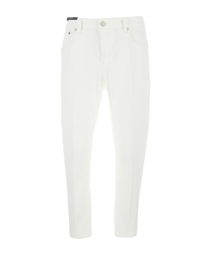 witte-katoenen-vijf-zak-jeans-met-logopatch